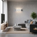 Ideal Lux 014166 Wandleuchte Mini Clip Small Bianco 2x60W | E27 - weiß