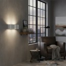 Ideal Lux 014166 Wandleuchte Mini Clip Small Bianco 2x60W | E27 - weiß