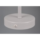 Trio R59151177 LED-Tischleuchte Jeff 1x1,5W | 150lm | 3000K | IP20 - 4-stufige Touchfunktion, Batteriebetrieb, USB-C Betrieb, grau