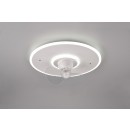 Trio R64133131 LED-Lüfter Nybro 1x30W | 3500lm | 2700-6500K | IP20 - WIZ-Technologie, Oszillationsfunktion, 3 Geschwindigkeiten, integrierter Dimmer, einstellbare Lichtfarbe, Memory-Funktion, Nachtlichtfunktion, Fernbedienung, Zeitschaltuhr