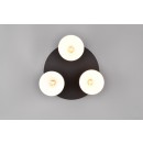 Trio 619430317 Agudo 3x40W | E27 | IP20 - Kaffee, Braun, Beige
