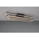 Trio R64423132 LED Deckenleuchte Corso 1x36W | 4600lm | 27000-6000K | IP20 - integrierter Dimmer, stufenlos einstellbare Lichtfarbe, Fernbedienung, drehbare Arme, 3 Stufen Dimmschalter, mattschwarz
