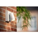 Lucide 09831/01/31 Außenwandlampe Taylor 1x5w | Gu10 | IP54 - weiß, Fleck, einstellbar, Bewegungssensor