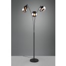 Trio 417000332 Stehleuchte Lumina 3x10W | E14 | IP20 - Fußschalter, schwarz