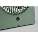 Trio R044-49 Breezy Tischventilator - IP20, 3 Geschwindigkeitsmodi, batteriebetrieben, USB-C Aufladung, pistaziengrün