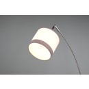 Trio R41553006 Stehleuchte Davos 3x28W | E14 | IP20 - Fußschalter, chrom/weiss