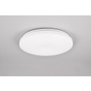 Trio R64311101 LED-Deckenleuchte Vega 1x16W | 1900lm | 3000K | IP20 - Sterneffekt, weiß
