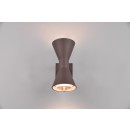 Trio 212560224 Außenwandleuchte Ardas 2x10W | GU10 | IP44 - Lichtrichtung oben/unten, rostig