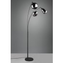 Trio 417000332 Stehleuchte Lumina 3x10W | E14 | IP20 - Fußschalter, schwarz