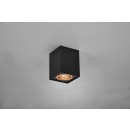 Trio 613000180 Biscuit 1x35W | GU10 | IP20 - variable Lichtrichtungseinstellung, schwarz, gold