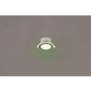 Trio 653610106 LED Spotleuchte Argus 1x4W | 350lm | 3000K+RGBW | IP20 - integrierter Dimmer, Memory-Funktion, Fernbedienung, separat dimmbar, chrom