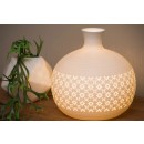 Lucide 13534/19/31 1x40w Tischlampe Tiesse | E14 - weiß, Porzellan, Kabelschalter