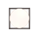Trio 603100244 Deckenleuchte Ross 2x25W | E27 | IP20 - mattschwarz, beige