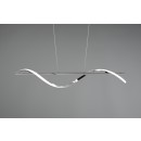 Trio R32201106 LED-Pendelleuchte Isabel 1x26W | 3000lm | 4000K | IP20 - 3 Phasen dimmbar, höhenverstellbar, chrom