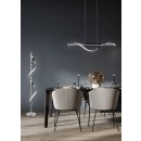 Trio R42201106 LED Stehleuchte Isabel 1x21,5W | 2600lm | 4000K | IP20 - integrierter Dimmer, Memory-Funktion, Fußschalter, Chrom