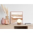 Trio R59051065 Countess Tischleuchte 1x25W | E14 | IP20 - Touch light/off Funktion, Kaffee, weiß