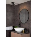 Lucide 09930/05/30 Spotleuchte 1x5w | LED GU10 | 320lm | 2200K / 3000K | IP44 - inkl. Lampe, schwarz, einstellbar, dimmbar, CCT