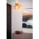 Lucide 03134/01/62 Deckenleuchte Rosalind 1x40w | E27 - Bernstein, Glas, Dimmer