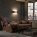 Ideal Lux 031361 Wandleuchte Clip Small Cromo 2x60W | E27 - chrom