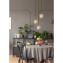 Lucide 03433/03/02 Deckenleuchte Agatha 3x40w | E27 - Messing, Glas, dimmbar