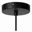 Lucide 03435/56/30 Deckenleuchte Magali 1x40w | E27 - schwarz, Rattan dimmbar
