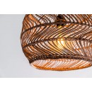 Lucide 03437/40/44 Hängende Deckenleuchte Molloko 1x40w | E27 - Ocker, Rattan, dimmbar