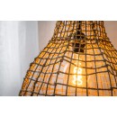 Lucide 03438/35/72 Hängende Deckenleuchte Alban 1x40w | E27 - Hellholz, Rattan, dimmbar