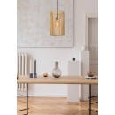 Lucide 03440/01/72 JANTINE Pendel-Deckenleuchte D260mm | 1xE27 - Rattan, schwarz