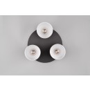Trio 619430317 Agudo 3x40W | E27 | IP20 - Kaffee, Braun, Beige