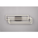 Trio R64423132 LED Deckenleuchte Corso 1x36W | 4600lm | 27000-6000K | IP20 - integrierter Dimmer, stufenlos einstellbare Lichtfarbe, Fernbedienung, drehbare Arme, 3 Stufen Dimmschalter, mattschwarz