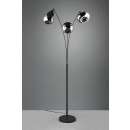 Trio 417000332 Stehleuchte Lumina 3x10W | E14 | IP20 - Fußschalter, schwarz