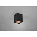 Trio 613000180 Biscuit 1x35W | GU10 | IP20 - variable Lichtrichtungseinstellung, schwarz, gold