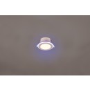 Trio 653610131 LED-Spotleuchte Argus 1x4W | 350lm | 3000K+RGBW | IP20 - integrierter Dimmer, Memory-Funktion, Fernbedienung, separat dimmbar, mattweiß