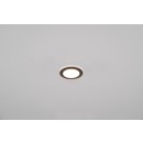 Trio 653610132 LED-Spotleuchte Argus 1x4W | 350lm | 3000K+RGBW | IP20 - integrierter Dimmer, Memory-Funktion, Fernbedienung, separat dimmbar, mattschwarz
