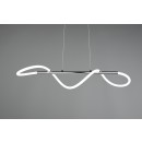 Trio R32361106 LED Pendelleuchte Argos 1x28W | 3500lm | 4000K | IP20 - 3 Phasen Dimmung, höhenverstellbar, chrom/weiß
