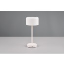 Trio R59151131 LED-Tischleuchte Jeff 1x1,5W | 150lm | 3000K | IP20 - 4-stufige Touchfunktion, Batteriebetrieb, USB-C Betrieb, mattweiß