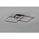 Trio R62793635 LED-Deckenleuchte Giro 1x25W | 3000lm | 2700-6000K | IP20 - integrierter Dimmer, einstellbare Lichtfarbe, Nachtlichtfunktion, Fernbedienung, 3 Dimmstufen mit Schalter, Holzimitation