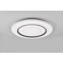 Trio R64303131 LED-Deckenleuchte Jora 1x46W | 5400lm | 2700-6000K | IP20 - integrierter Dimmer, stufenlos einstellbare Lichtfarbe, Memory-Funktion, Fernbedienung, Nachtlicht, Sleep-Timer, 3 Stufen Dimmung über Schalter, mattweiß