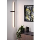 Lucide 12200/90/30 LED Wandleuchte Segin 1x6w | 415ml | 2700k - schwarz