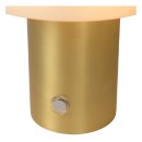 Lucide 05539/01/02 Timon 1x25w Tischlampe E27 - Messing, Glas, dimmbar
