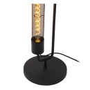 Lucide 05733/02/30 CALIXT dekorative Stehleuchte E27 | 2x25W - schwarz