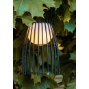 Lucide 06801/01/33 LED Außen-Tischlampe Fjara 1x0,3W | 30lm | 2800k | IP44 - grün, dimmbar, metallisch, aufgeladen