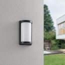 Trio R21186132 Außenwandleuchte Puelo 1x10W | E27 | IP44 - mattschwarz