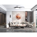 Immax NEO 07143-GR80 LED-Deckenleuchte Rondate 1x65w | 4550lm | 2700-6500K - ZigBee 30, Fernbedienung, dimmbar, grau