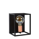 Lucide 08224/01/30 Wandleuchte Arthur 1x60w | E27 - schwarz, dimmbar