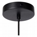 Lucide 08426/01/30 Hängende Deckenleuchte Jova 1x60w | E27 - schwarz, dimmbar