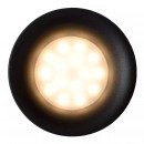 Lucide 09923/01/30 Einbauleuchte Ziva 1x5w | Gu10 | IP44 - Badezimmerleuchte, schwarz, Circle