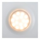 Lucide 09924/01/31 Spotleuchte 1x5w | Gu10 | IP44 - Badezimmerleuchte, weiß, quadratisch
