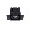 Lucide 09925/01/30 Spotleuchte Trimless 1x50w | GU10 - schwarz, einstellbar, dimmbar