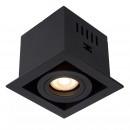 Lucide 09926/01/30 Spotleuchte Kamin 1x50w | GU10 - schwarz, einstellbar, dimmbar